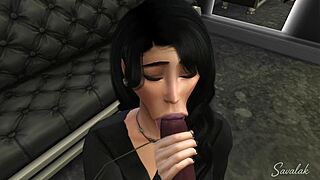 Cheating secretary fucked by boss!