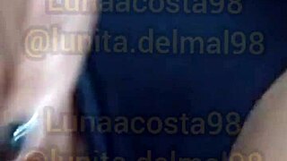 Hot argentine prostitute rams dildo deep in heat