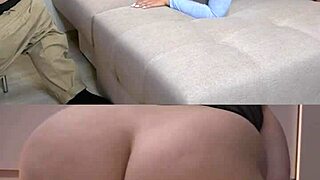 first time cuckold couple experiments with blowjob 😏💦