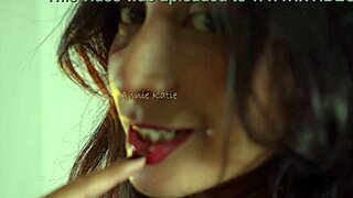 skinny tall colombian tattooed girl dances on bed shaking narrow ass