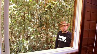 damn stepdad pounds stepdaughter's juicy ass hard while wife's away and creams her deep