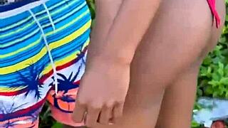 found huge black dick beachside sucked n swallowed all!!