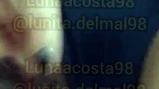 Hot argentine prostitute rams dildo deep in heat