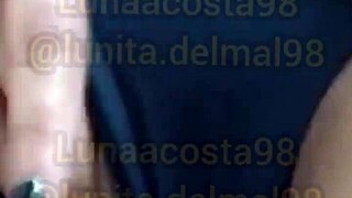 Hot argentine prostitute rams dildo deep in heat