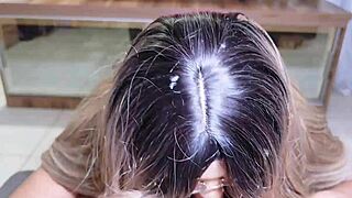 your 18yo neighbor shakes ass in panties then sucks and fucks