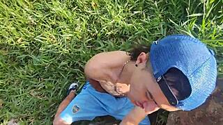 colombian hotties get wild public outdoor action with chicos calientes