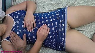 big ass latina pov lets boyfriend touch wet pussy then fucks him hard