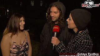 Young girl picks up strangers on street