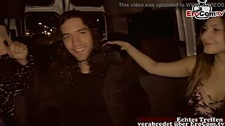 Young girl picks up strangers on street