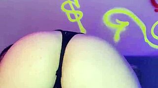 cute tiny latina babe seduces with dildo play