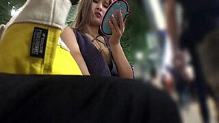 that curvy japanese college girl takes 50k cash then my load