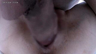 check out this milf getting creampied hard in every hole