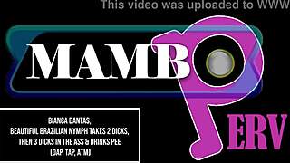 bianca dantas takes two then three monster cocks in her ass dap atm huge gapes!