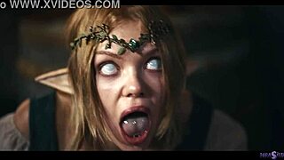 blonde elf infects octokuro with wild sex parasites