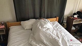 fucking this skinny brunette babe hard right in front of nosy neighbors