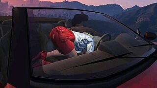 Franklin In GTA 5 Calls Hot Hooker For Epic Prostitute Sex In Car Game