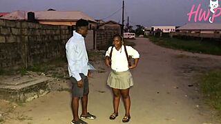 skip the lesson street boy says follow for huge cock ride ebony petite slut effion screams in 4k bliss