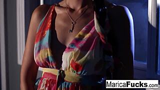 marica hase strips nude fingering her wet japanese pussy