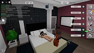 she didnt want me takin her virginity so she gave head on brookhaven rp