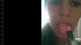 HE FLASHES BRAZILIAN WIFE AND GETS SLUTTY LINGERIE TITS REVEALED!