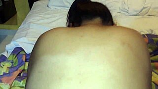 Damn this skinny hottie loves getting her ass fucked deep