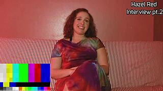 hazel redfaced in casting interview pt2 with big black monster cock talk