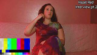 hazel redfaced in casting interview pt2 with big black monster cock talk