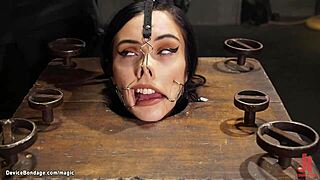 Hey check this tight slave bound up getting fingered hard!