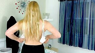 Lady Lucy Gresty Shows Off Her Curvy Milf Assets