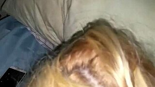 Huge Cum Blast In Sexy Latina's Hungry Mouth