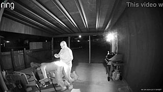 Wife bent over outdoor for public creampie deepthroat suck