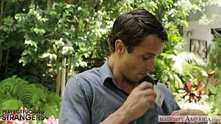 Blonde cutie victoria white sucks and fucks stranger hard