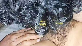 I crave licking hot desi bhabhi's hairy pussy