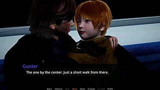 Asian girl plays on night train with small tits tease