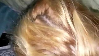 Huge Cum Blast In Sexy Latina's Hungry Mouth