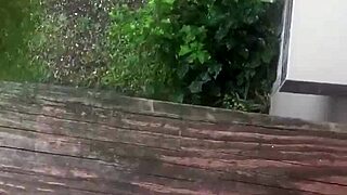 Solo outdoor cum explosion from massive jerking session in public view