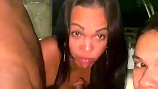 Street Crossdresser Sucks Ass Like Crazy!