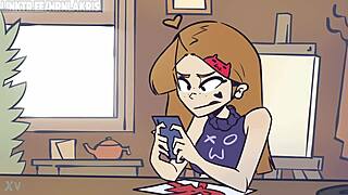 Curious Girl Teases Boyfriend Lakrishub for Intimate Bedroom Fuck Session