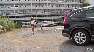 wanna see shy thai brunettes jerk off big cock till cumshot?