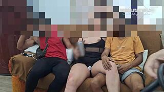 holy shit, wife anal creampied first time, cuck swallows the load!