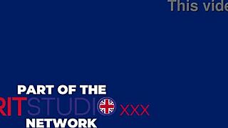 hot british phone engineer wanks huge cock over uniform 😈💦🔧