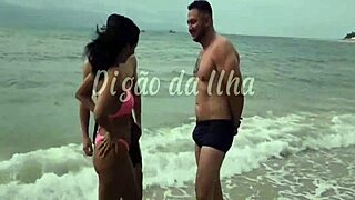 Stranger Fucked on Beach Sand with Friend Bruno Abate