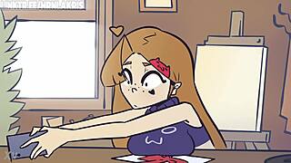 Curious Girl Teases Boyfriend Lakrishub for Intimate Bedroom Fuck Session