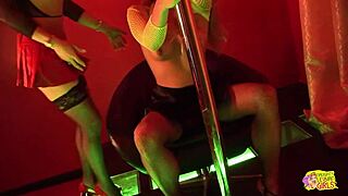 two busty blondes fight then finger each other's pussies to makeup