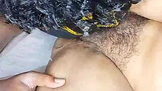 I crave licking hot desi bhabhi's hairy pussy