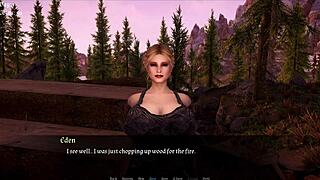 innocent blonde with big ass and tits dives into depraved games in eden part 1