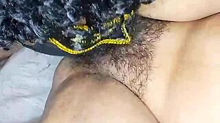 I crave licking hot desi bhabhi's hairy pussy
