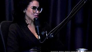 barbara sol teases bia hot in podcast prelims sheer red lingerie