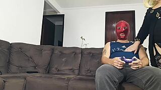 ohh blondie blue eyes milf cums hard from oiled anal gaping doggy fuck ughh!!