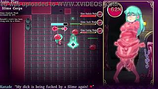 Mage Kanade's Futanari Dungeon Quest Turns Slime Wild with Lactating Milk and Handjob Twists
